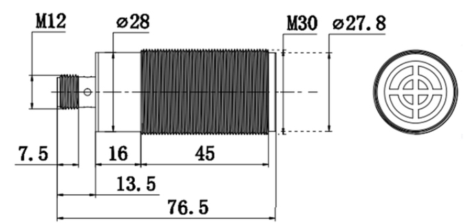 ISO15693 τυποποιημένη αδιάβροχη επικοινωνία 1 Modbus RS485 αναγνωστών RFID