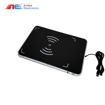UHF RFID διεπαφή συγγραφέων USB αναγνωστών υπολογιστών γραφείου με τη δύναμη 1 κεραιών RF - 27DBM