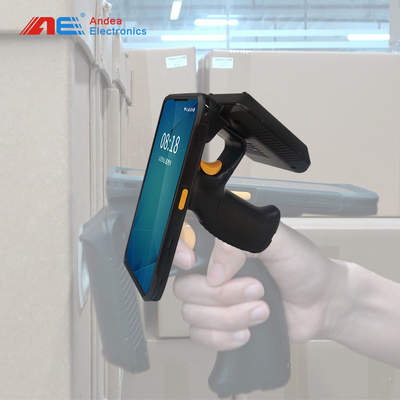 Αρρενωπός RFID μακροχρόνιας σειράς 860-960MHz RFID φορητός αναγνώστης UHF αναγνωστών RFID ετικεττών αναγνωστών ISO18000-6C